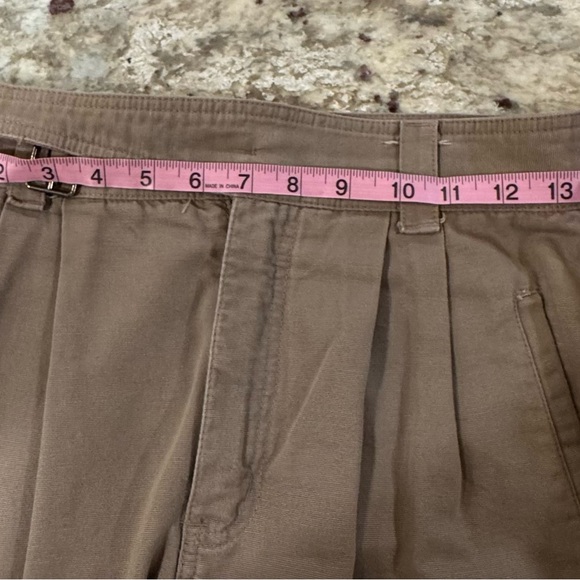 Vintage 90’s Esprit tan 100% Cotton skirt with cool buckle size 11/12 P1.2 - Picture 15 of 16